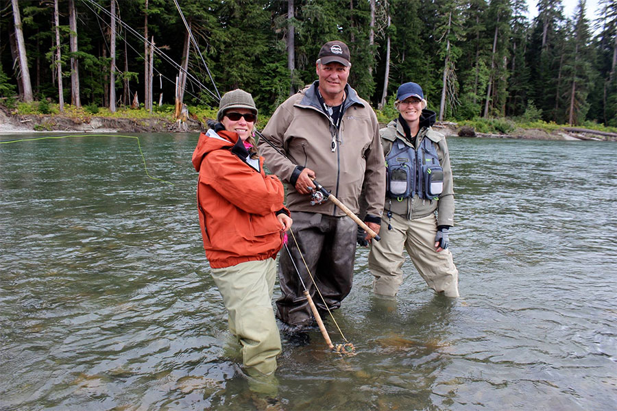 Salmon Fishing in Northwest BC