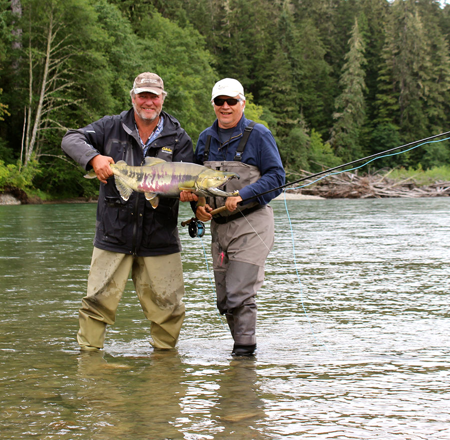 salmon fishing trip canada