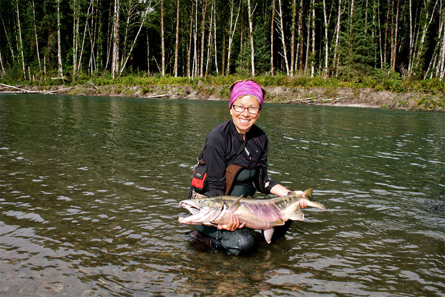 Salmon Fishing in Northwest BC